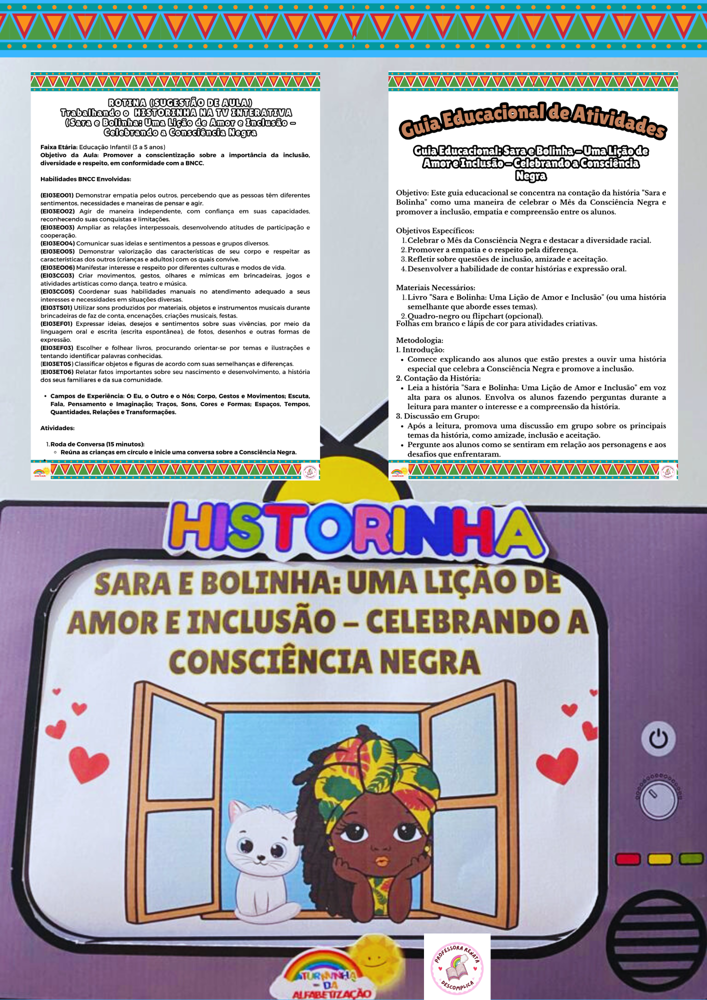 HISTÓRIA INTERATIVA SARA E BOLINHA+PLANO DE AULA E SEQUÊNCIA DIDÁTICA (1)