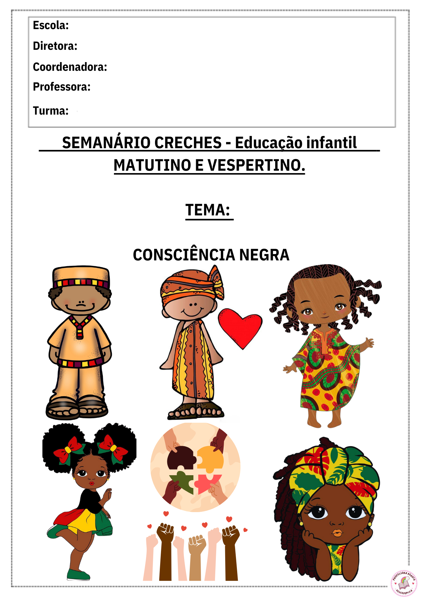 PROJETO CONSCIÊNCIA NEGRA ED INFANTIL