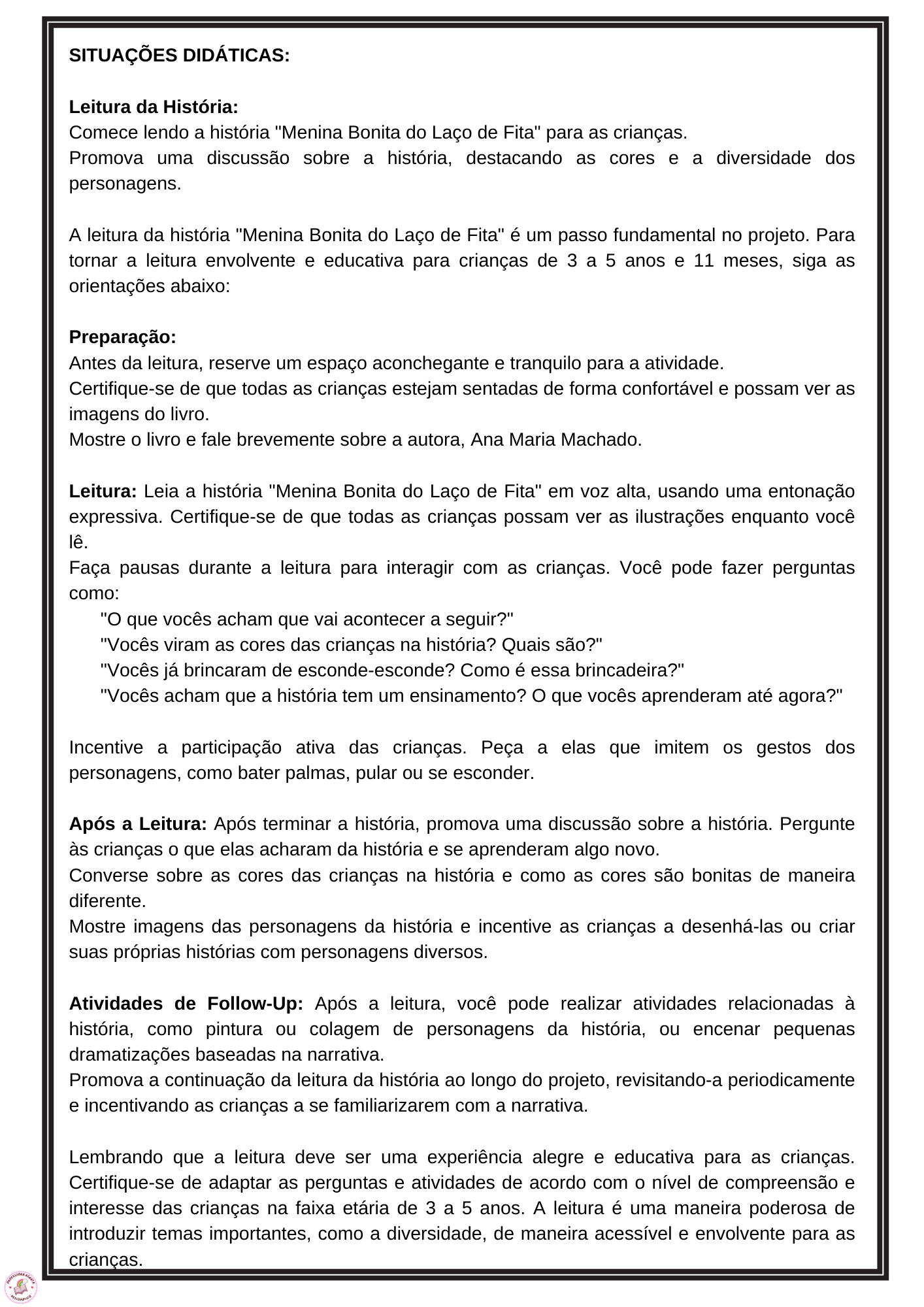 PROJETO MENINA BONITA DO LAÇO DE FITA COM PLANOS DE AULA DETALHADOS (4)