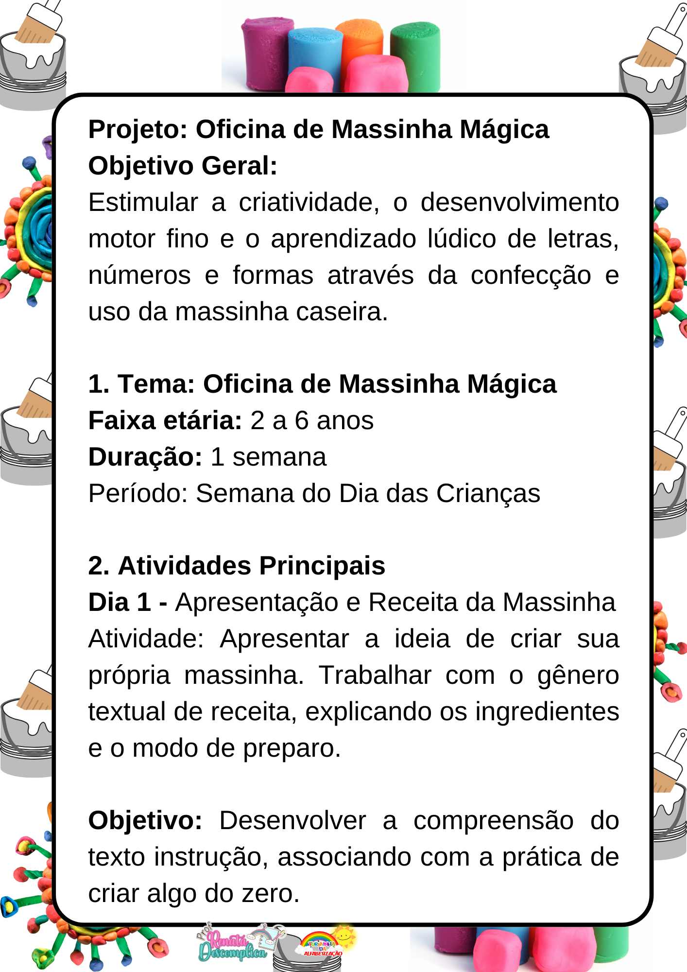 POTE DAS QUANTIDADES Projeto oficina de massinha dia das crianças (3)