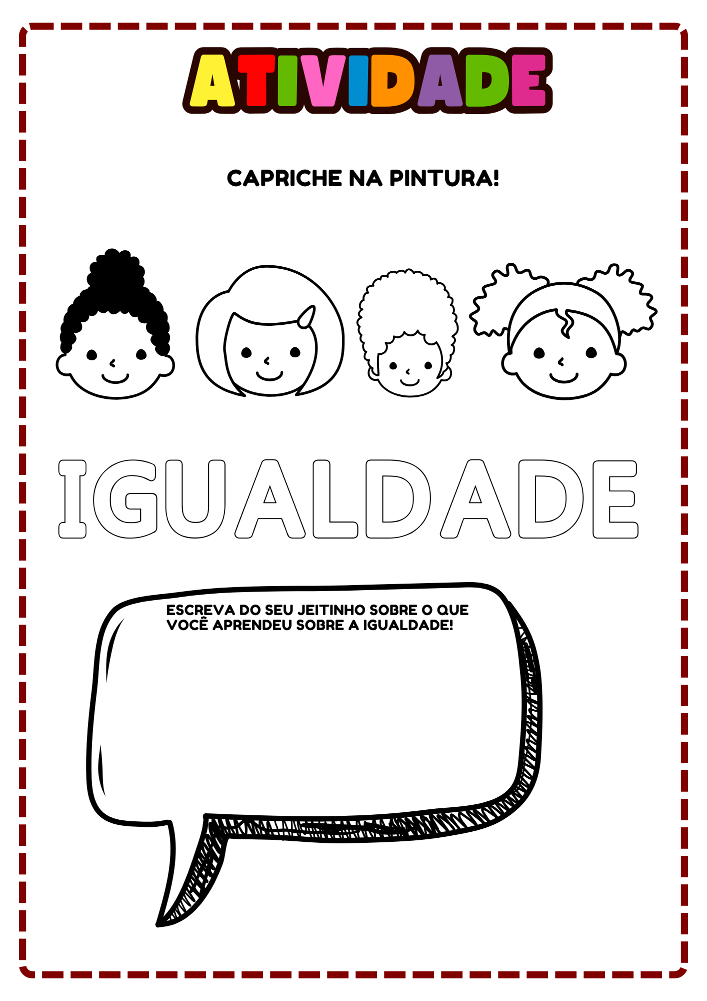 PROJETO Nossas Cores, Nossa Força Identidade, Igualdade e Práticas Étnico-Raciais ✊ (8)