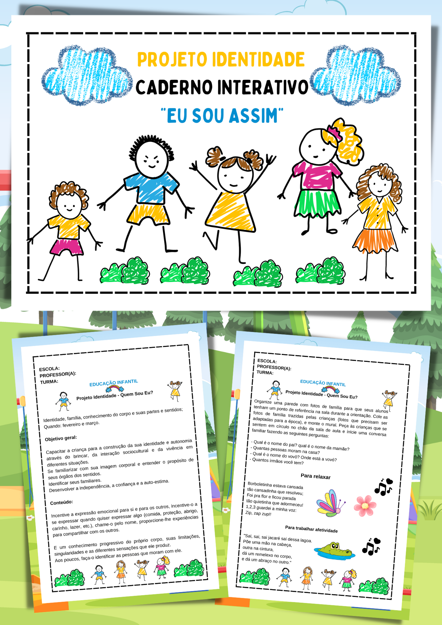 PLANO DE AULA + GUIA DA ÁRVORE GENEALÓGICA